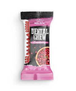 Absolute holistic dog dental chew cranberry