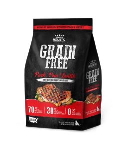 Absolute holistic dog food grain free pork, peas and lentils 1