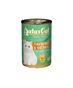 Aatas Cat Food Soupy Stew Tuna Red Meat and Vegetables 400g