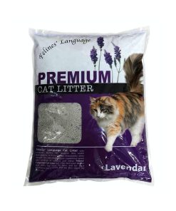 Felines Language Premium Cat Litter Lavender 10L