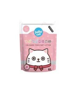 Jolly Cat Litter Crushed Tofu 6L (sakura)