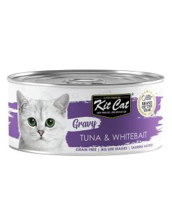 Kit Cat Canned Food Gravy Tuna and Whitebait 70g