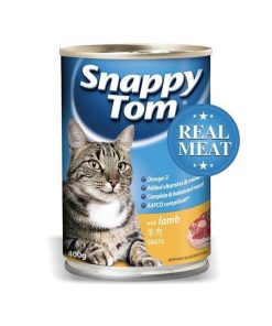 Snappy Tom Cat Canned Food Lamb 400g