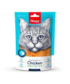 Wanpy Cat Treat Oven Roasted Chicken Jerky Bites 80g