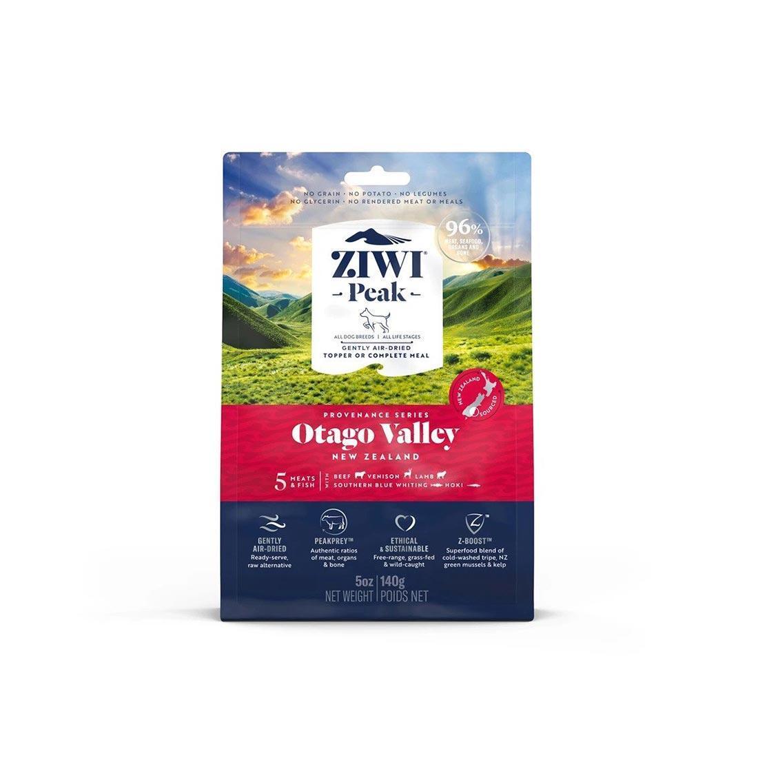 Ziwi Peak Air-Dried Dog Food Provenance Series Otago Valley 140g Ziwi Peak Air-Dried Dog Food Provenance Series Otago Valley 140g