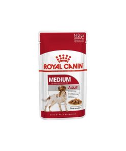Royal Canin Dog Wet Food Medium Adult Pouch 140gv