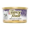 Fancy Feast Cat Canned Food Grilled Beef Feast in Gravy 85g
