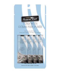 FussieCat Cat Food Puree 4 Pack Tuna Oceanfish 2