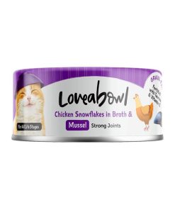 Loveabowl Chicken snowflakes in Broth with Mussel