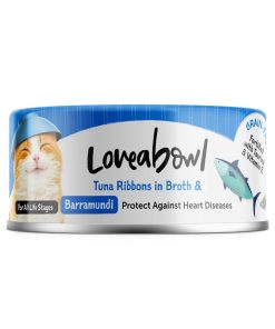 Loveabowl Tuna ribbons in Broth with Barramundi