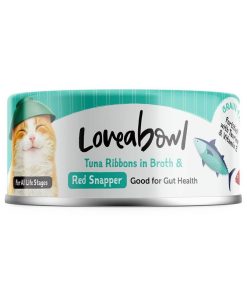 Loveabowl Tuna ribbons in Broth with Red Snapper