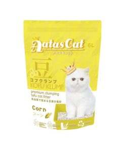 Aatas Cat Premium Clumping Tofu Cat Litter Corn 6L