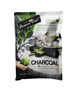 FussieCat-Natural Paper Litter-Charcoal-7L