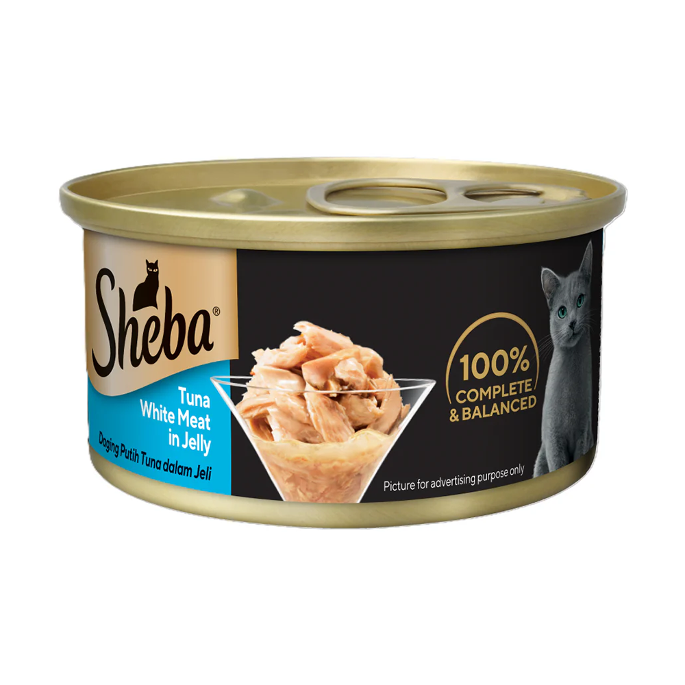 Sheba Tuna White Meat in Jelly 85g