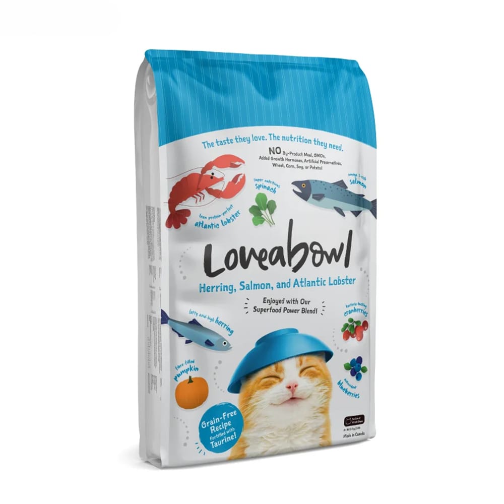 Loveabowl Cat Food Herring Salmon and Atlantic Lobster 9.07kg